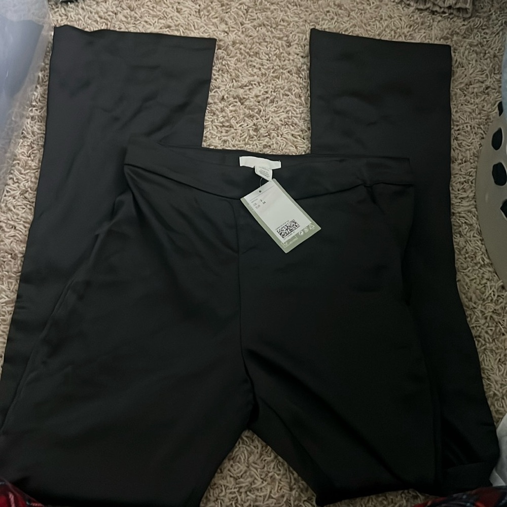 H&M satin pants